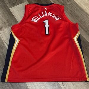 Mens Pelican Red Basketball Jersey Williamson sz XL